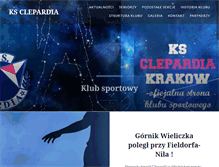 Tablet Screenshot of clepardia.com